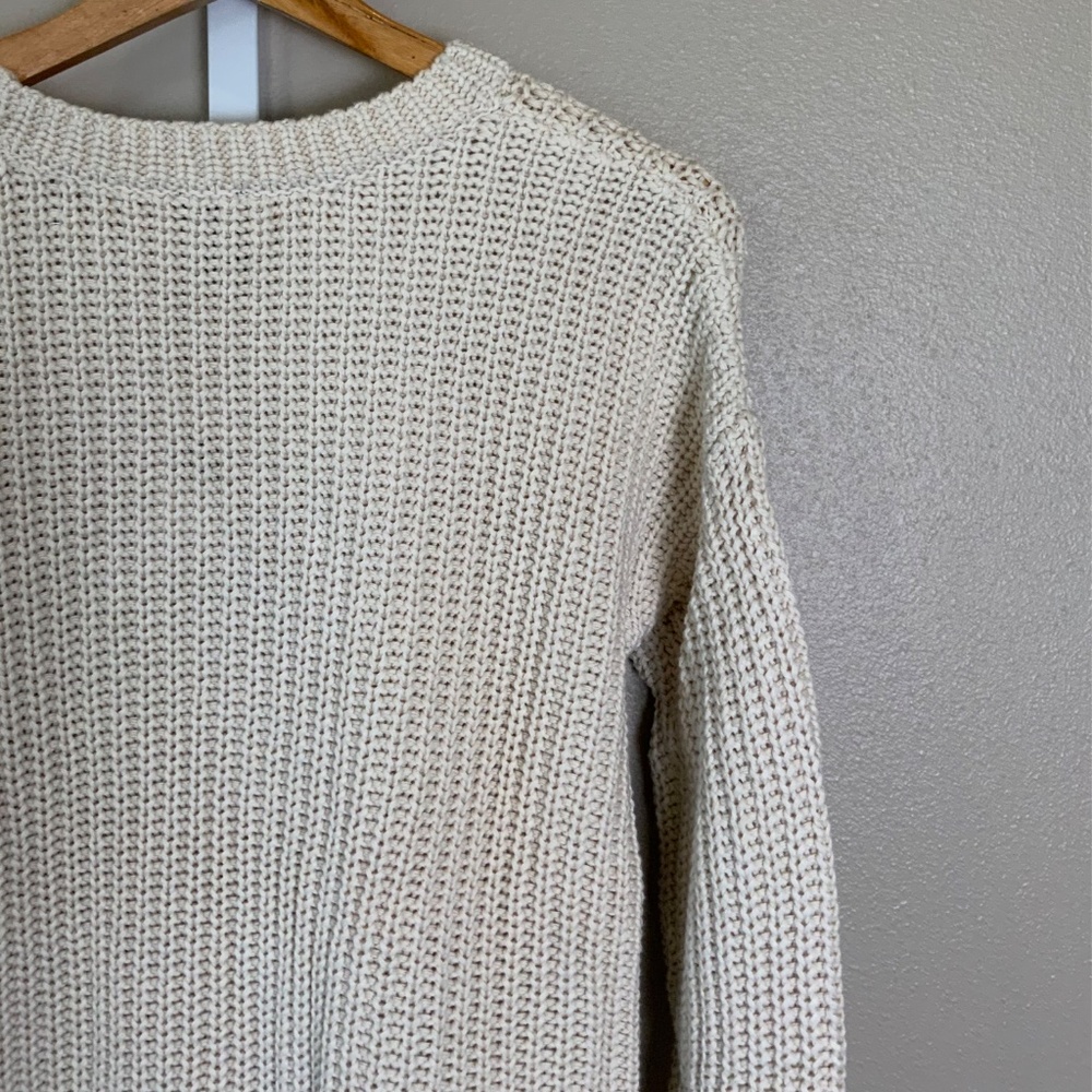 GAP Open Cable Ribbed Knit Sweater - Picture 13 of 16